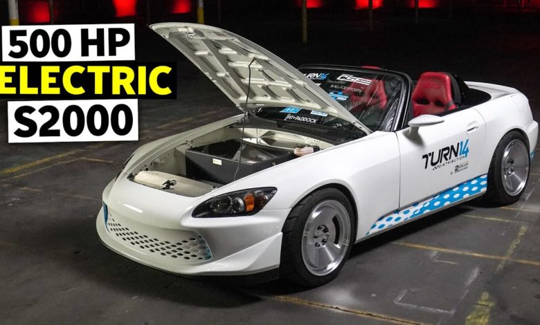 500HP Elektrikli Honda S2000
